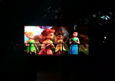 Nội thất P2 Nhỏ Pixel Pitch Led Bảng điều khiển video Vật liệu tủ sắt / nhôm