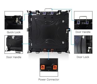 Màn hình LED ngoài trời 4mm Pixel Màn hình hiển thị rộng Góc nhìn cho chương trình / sự kiện