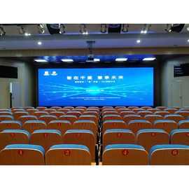 Tường video LED trong nhà P3 cong cong 14 - 16 bit màu xám cho quảng cáo