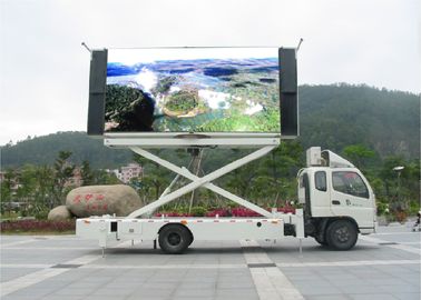 Kích thước lớn ngoài trời P6 Trailer Trailer di động Hiển thị 100 cấp độ kiểm soát độ sáng