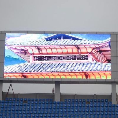 Màn hình Led nhỏ pixel ngoài trời 1R1G1B P10 14 - 16 bit với phương pháp quét 1/2