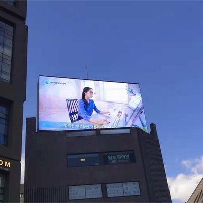 Quảng cáo ngoài trời Màn hình LED độ sáng cao Độ phân giải nước chống nước 1920Hz