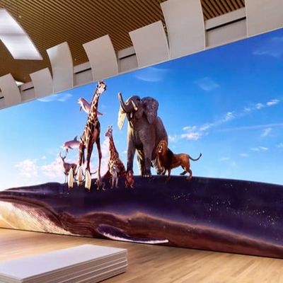 Sân khấu Phim Nền Led Hiển thị Video Tường P3 111111 Mật độ pixel / Sqm Pixel