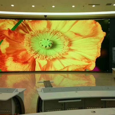 HD P3 Màn hình quảng cáo trên tường video LED trong nhà Độ sáng cao 3 - 15m Khoảng cách xem