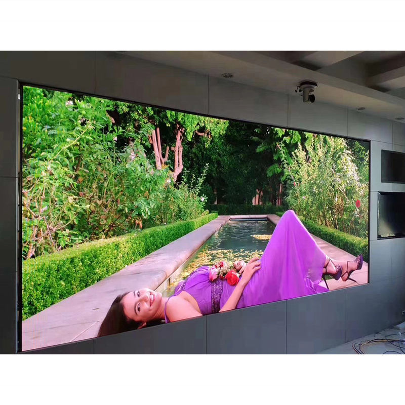 Giai đoạn cho thuê Nền màn hình Led Video Tường P3 111111dots / sqm Mật độ pixel