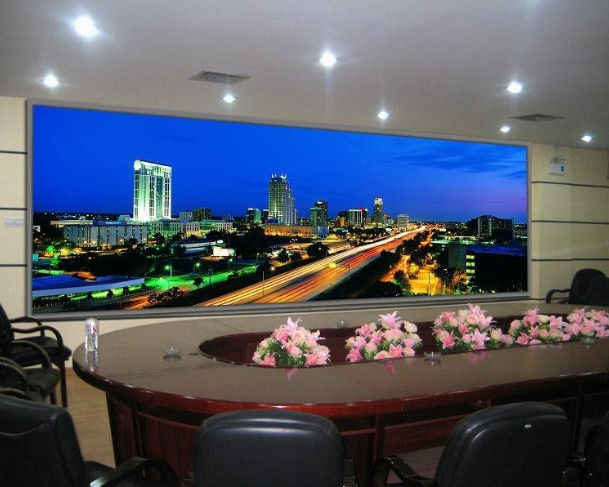 Màn hình LED độ phân giải cao P3 Full Color Màn hình video Cho thuê tường cong Trong nhà