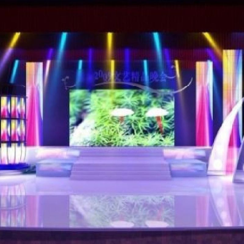 Màn hình LED cho thuê sân khấu ngoài trời HD P5 1R1G1B dành cho quảng cáo thương mại